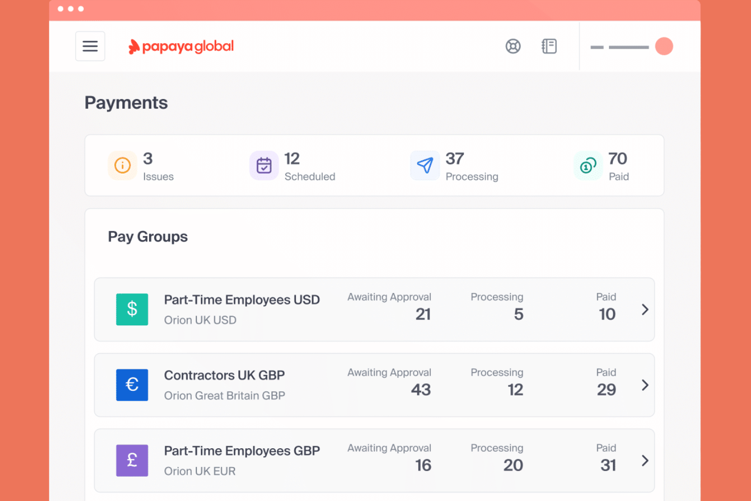 Papaya screenshot - 20 Best Employer of Record Services in Ireland in 2026