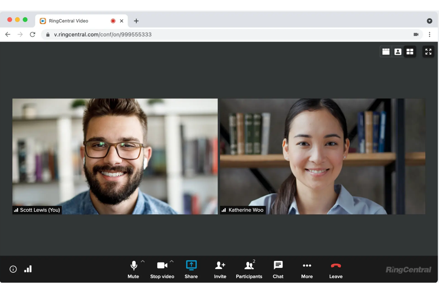 RingCentral screenshot - 20 Best Free Video Conferencing Software in 2026