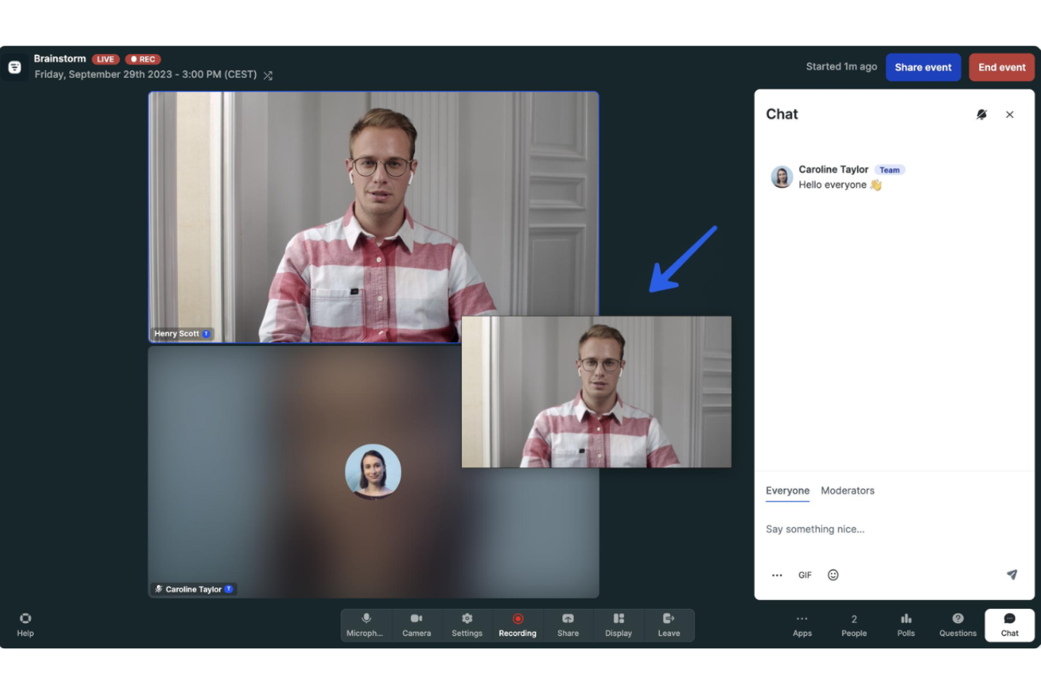 Livestorm screenshot - 20 Best Free Video Conferencing Software in 2026