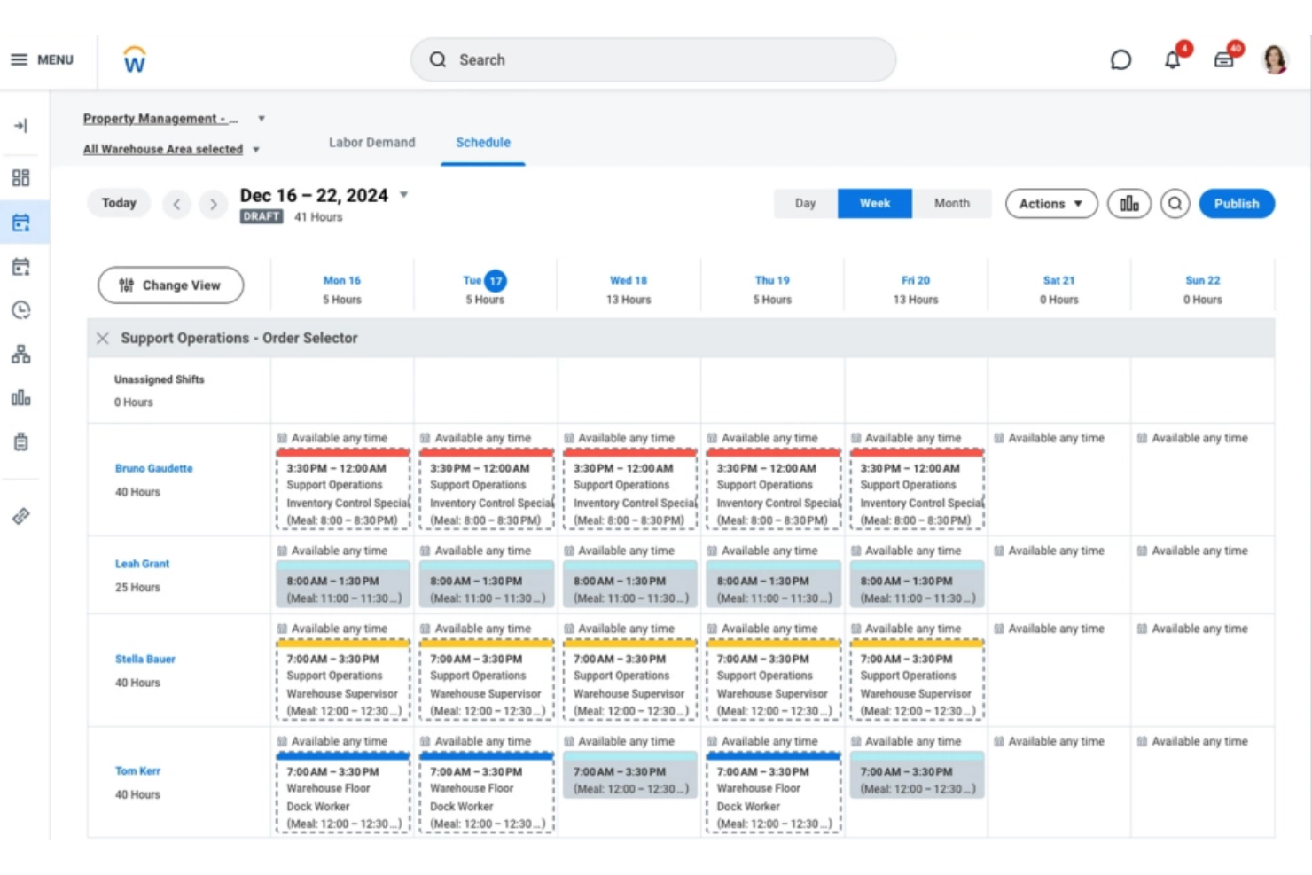 Workday screenshot - 15 Best Enterprise Workforce Management Software In 2026
