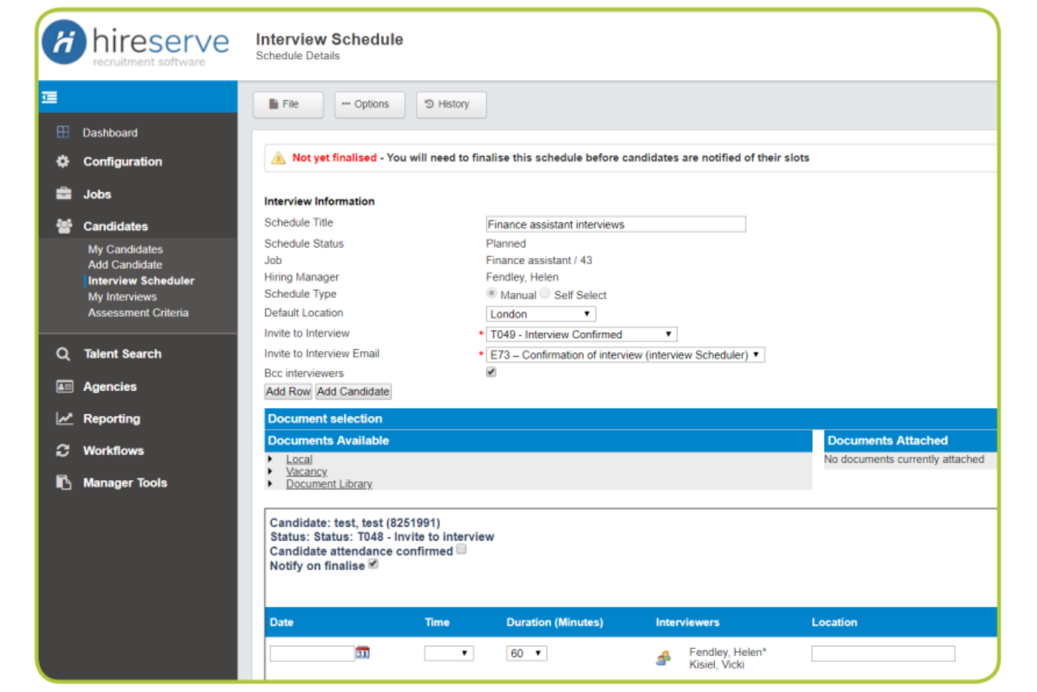 Hireserve screenshot - 15 Best Applicant Tracking System for Education in 2026