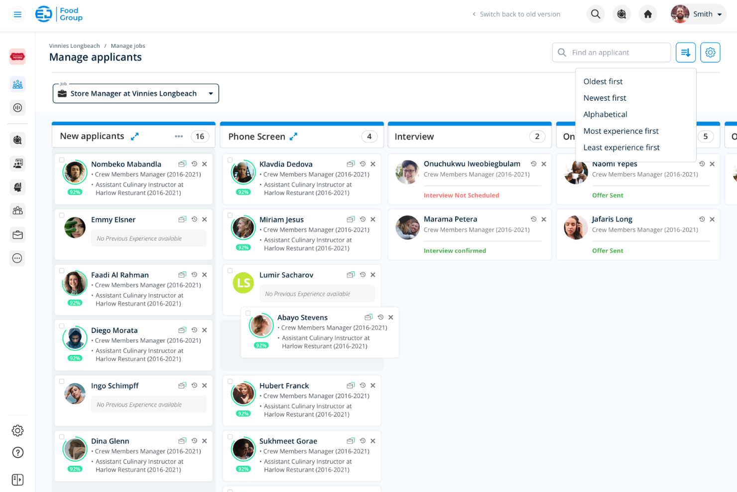 Harri screenshot - 10 Best Workforce Management Software for Hospitality in 2026