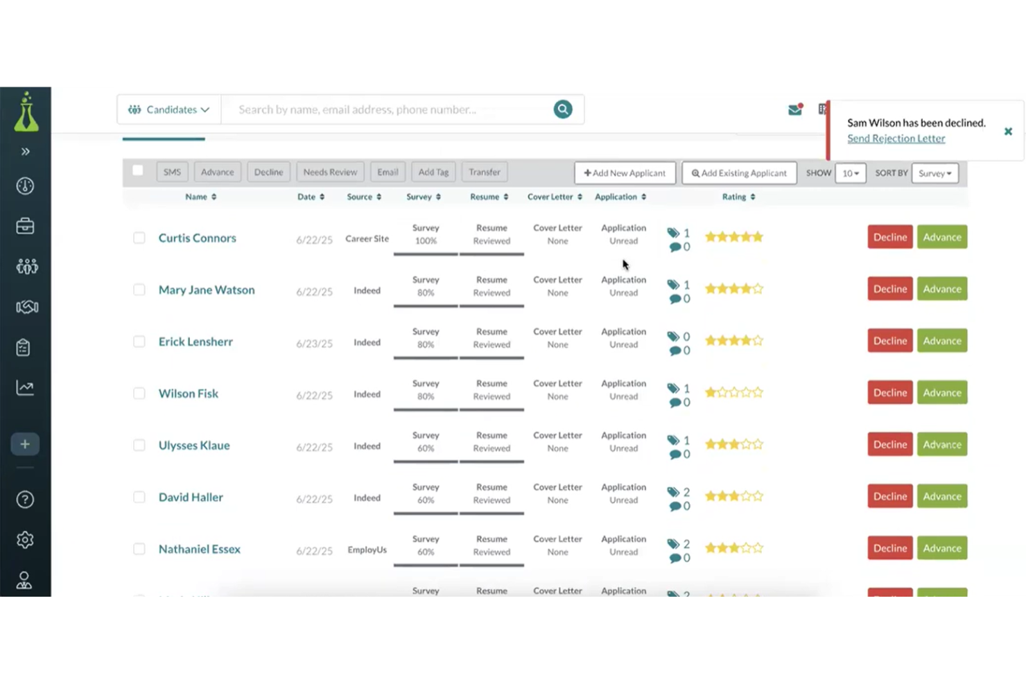 Hireology screenshot - 20 Best Applicant Tracking Software for Home Service Professionals in 2026