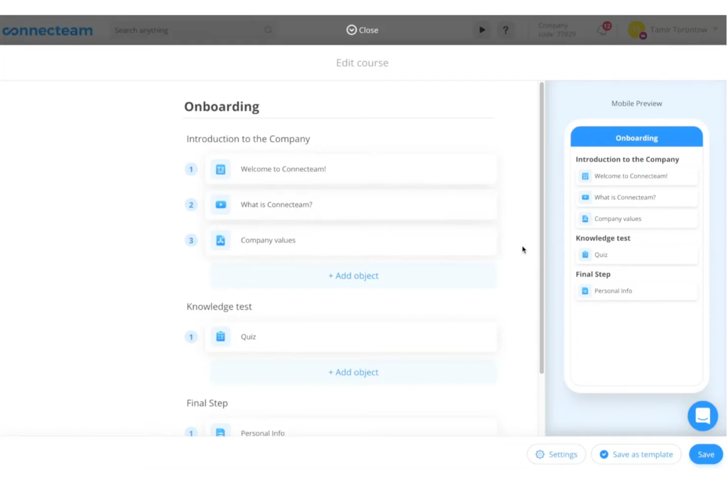Connecteam screenshot - 20 Best Applicant Tracking Software for Home Service Professionals in 2026