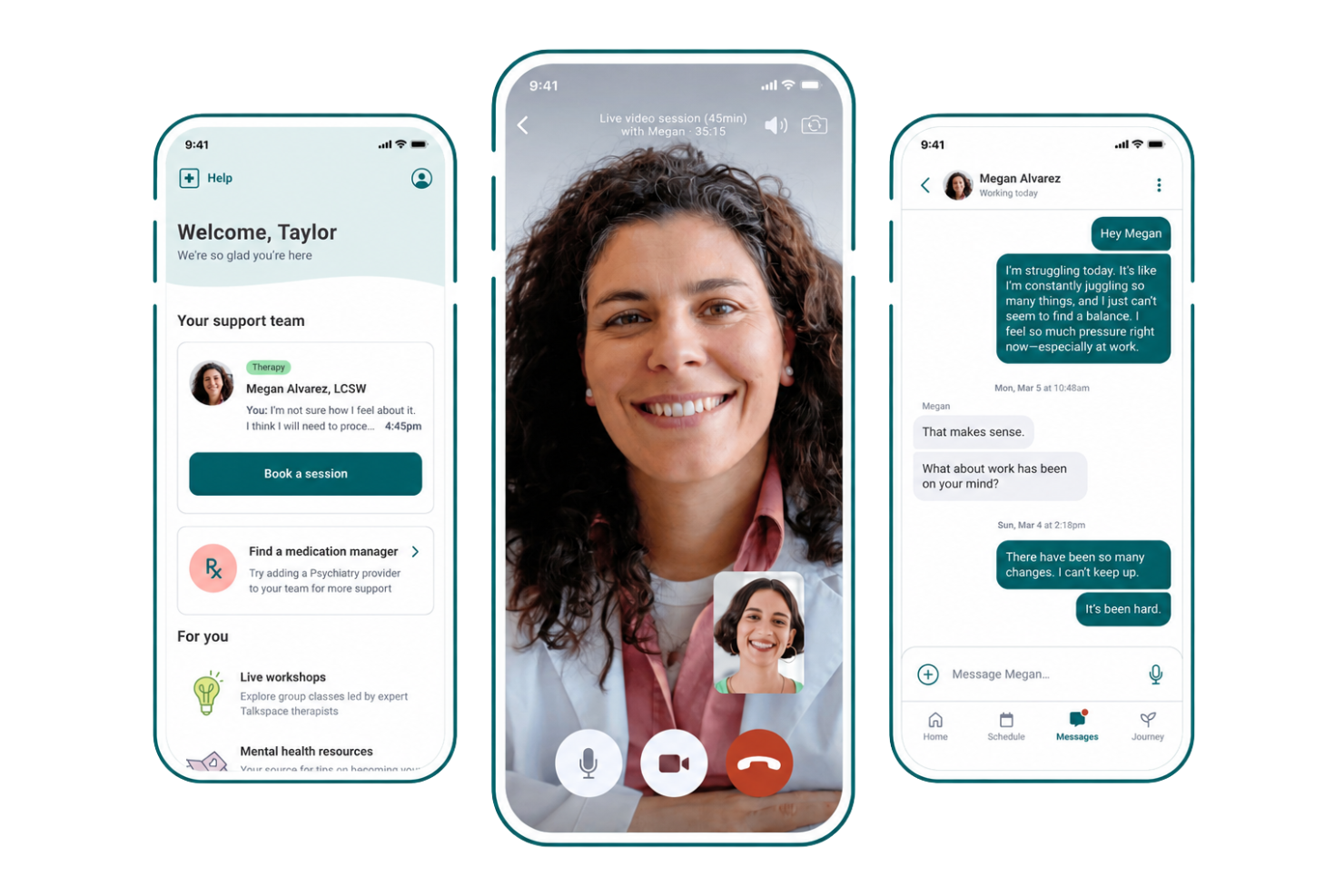 Talkspace screenshot - 20 Best Workplace Mental Health Platforms in 2026