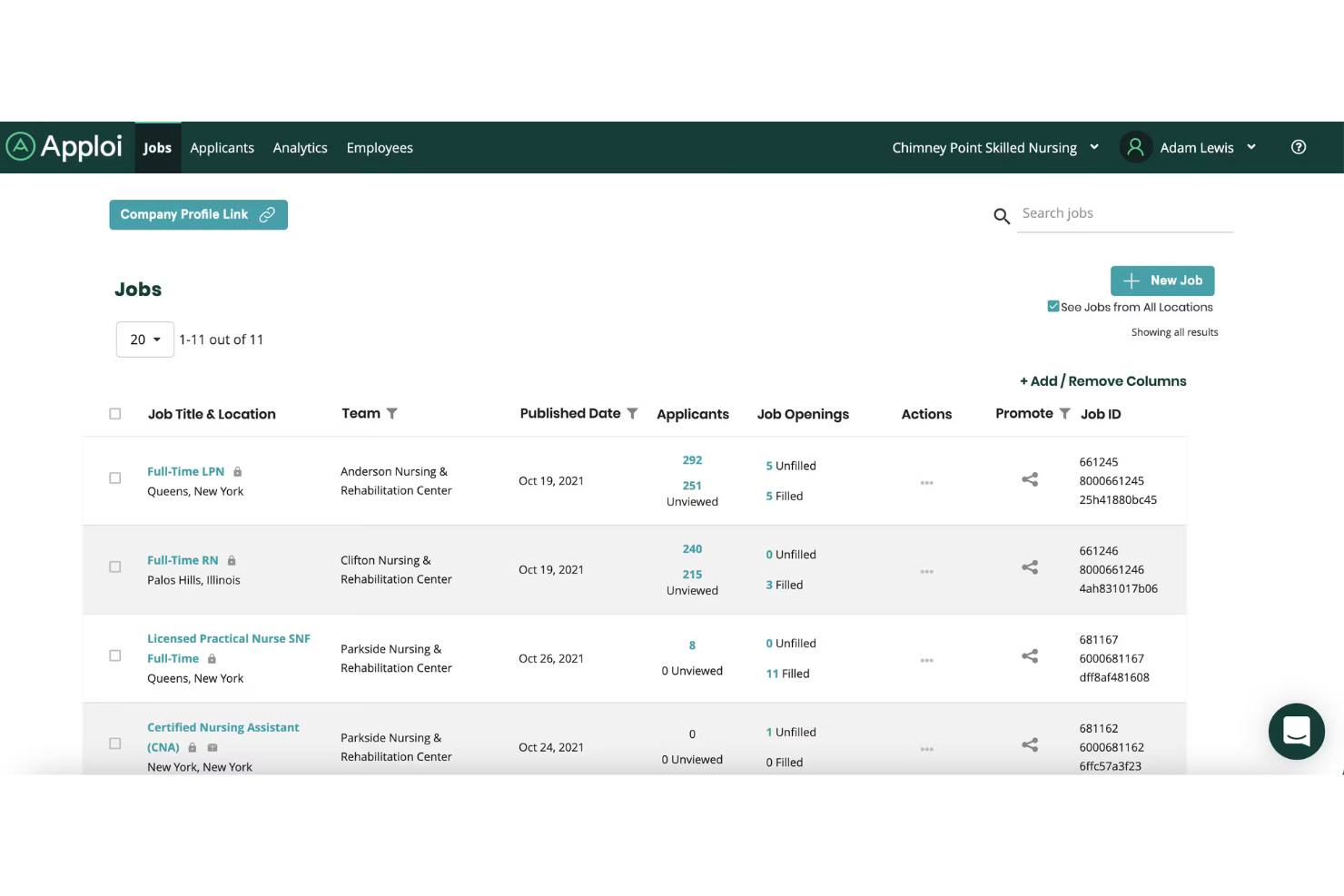 Apploi screenshot - 20 Best Applicant Tracking Software for Healthcare in 2026
