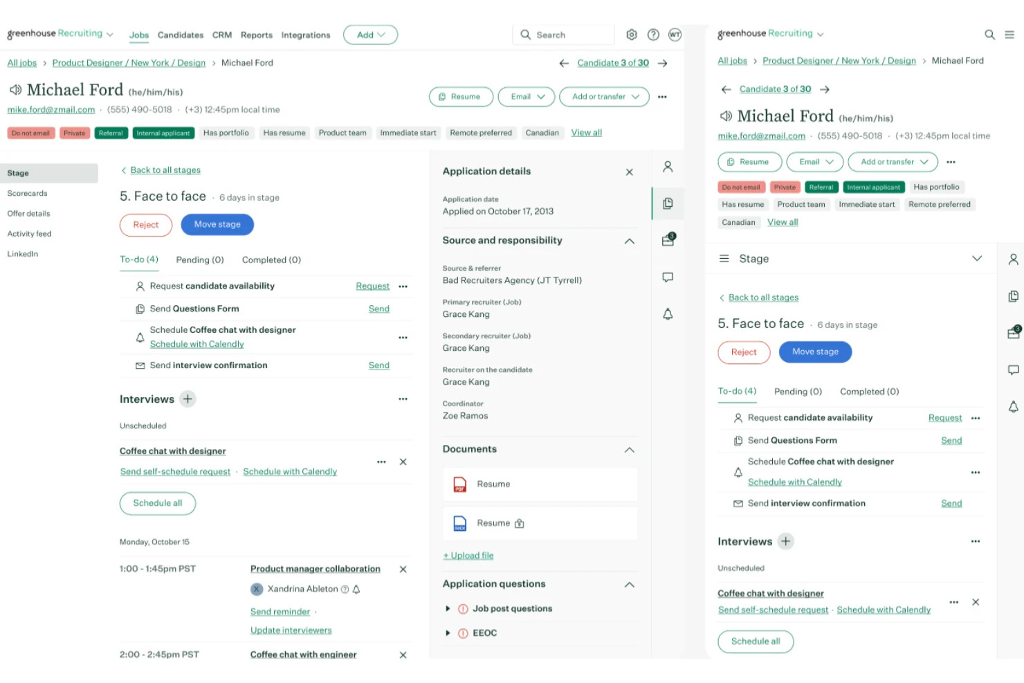 Greenhouse screenshot - 20 Best Applicant Tracking Software for Marketing Teams in 2026