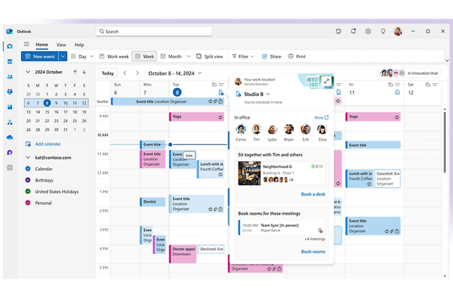 Microsoft Places screenshot - 20 Best AI Office Space Management Software in 2026