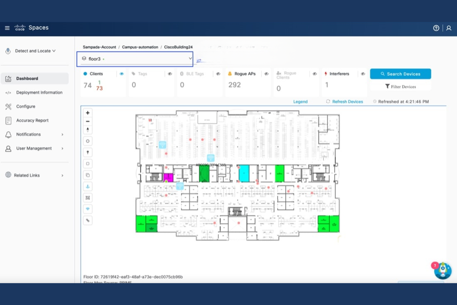 Cisco Spaces screenshot - 18 Best Occupancy Sensor Software in 2026