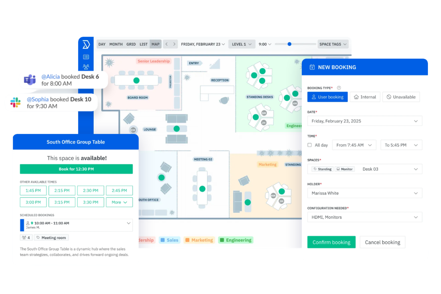 Skedda screenshot - 13 Best OfficeSpace Alternatives In 2026