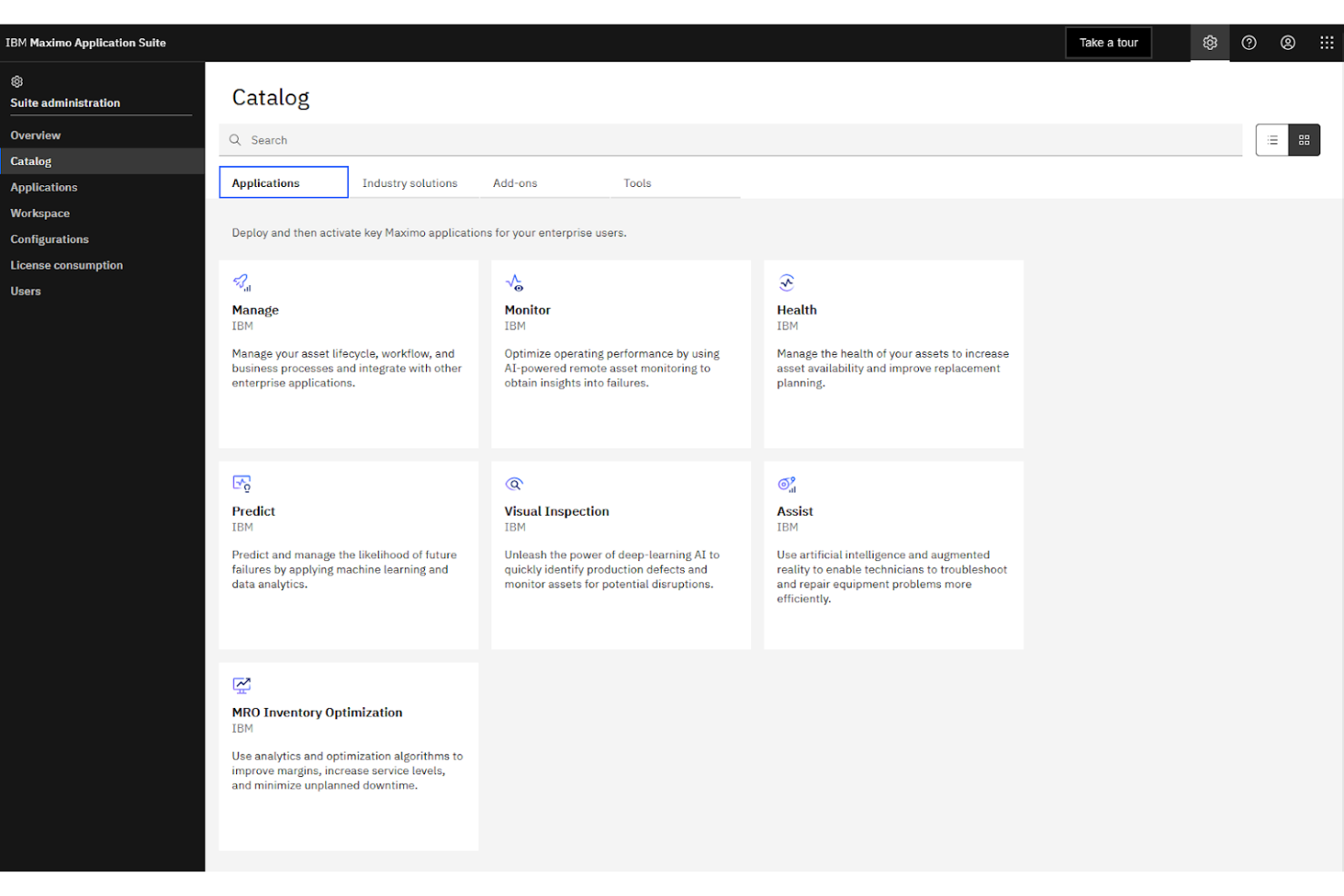 IBM Maximo screenshot - 10 Best Occupancy Tracking Software in 2026