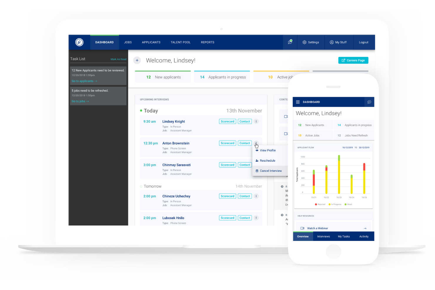 CareerPlug screenshot - 10 Best Recruitment Software for Cleaning Companies in 2026