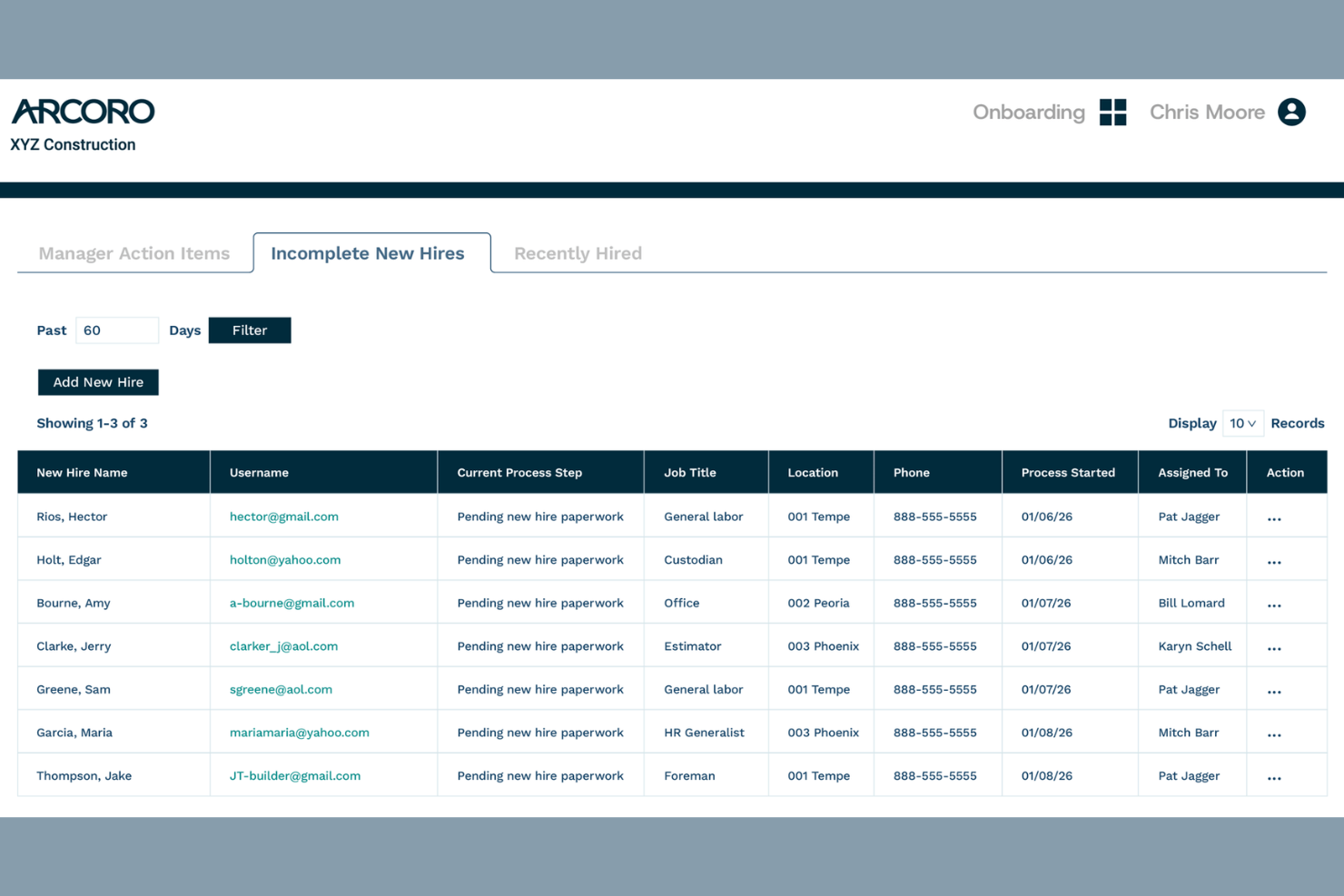 Arcoro screenshot - 10 Best Hiring Software for Electricians in 2026