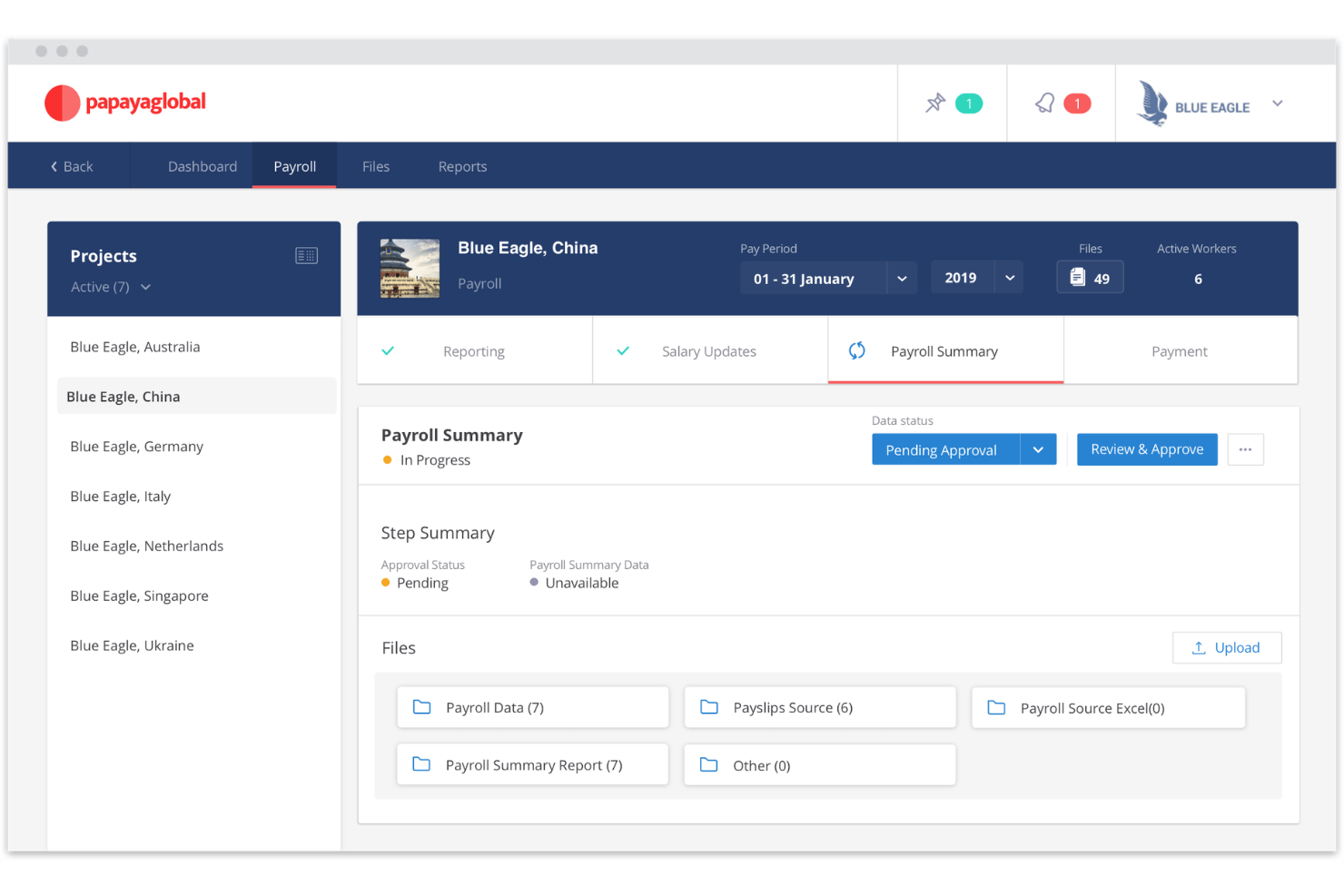 Papaya Global screenshot - 10 Best Global Payroll Services in Brazil In 2026