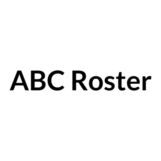 ABC Roster