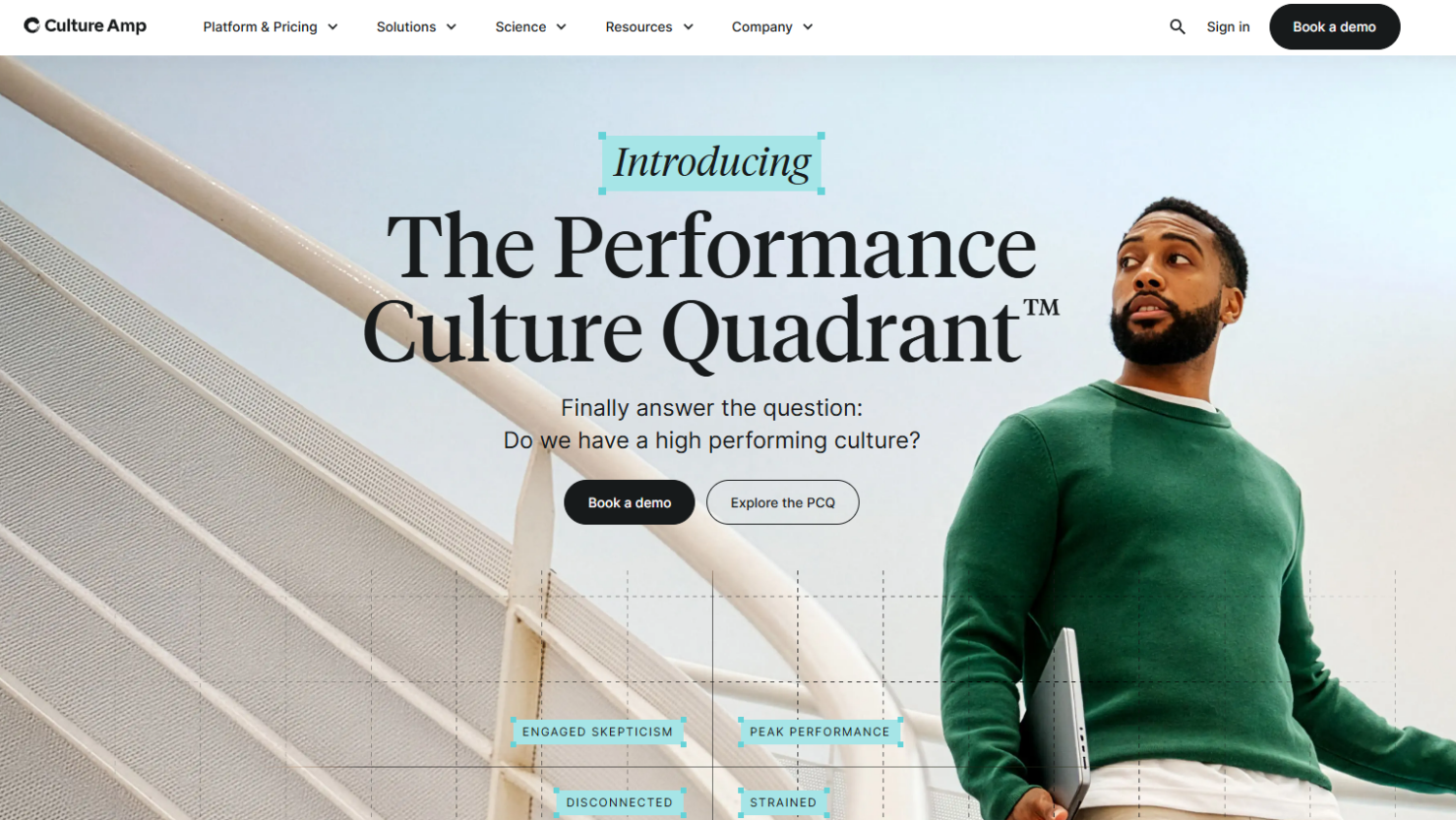 Culture Amp delivers data-driven employee engagement and insights.