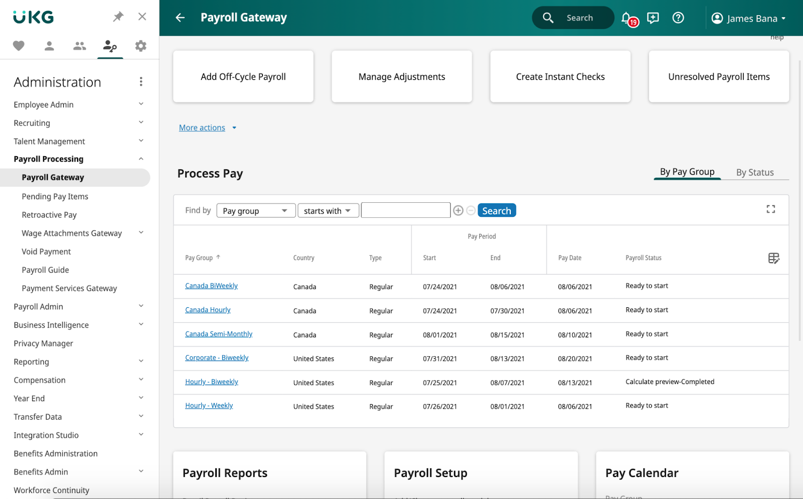 UKG streamlines payroll processing with accurate, automated solutions.