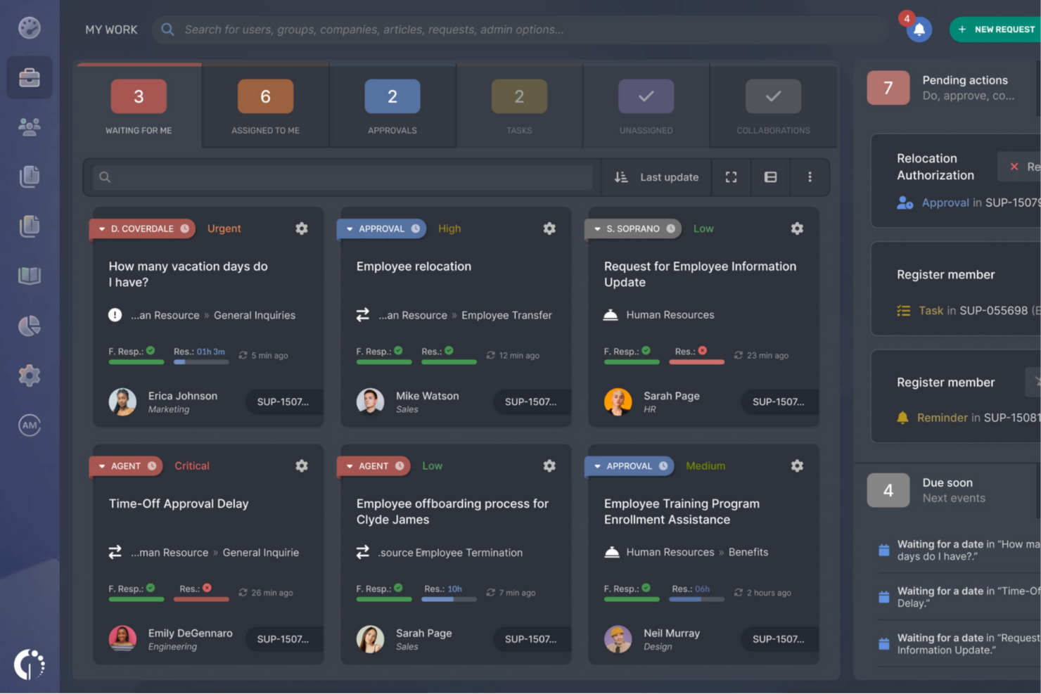 InvGate Service Management screenshot - 25 Best Change Management Tools &amp; Software of 2026