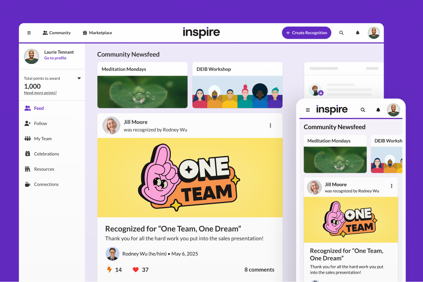 Achievers screenshot - 10 Best Employee Recognition Platforms of 2026: Compared