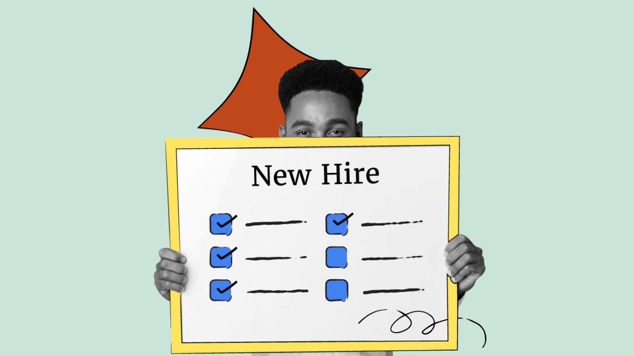 Graphics of New Hire Checklist Template For Employers