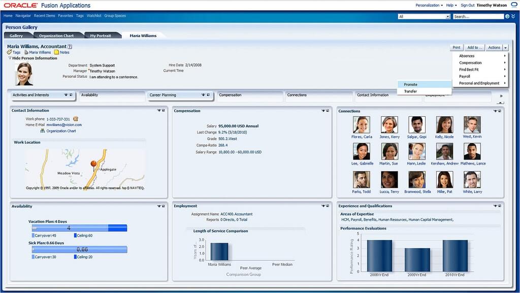 Oracle Screenshot