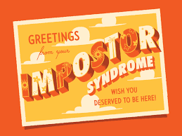 Impostor Syndrome Greetings Card  Graphics