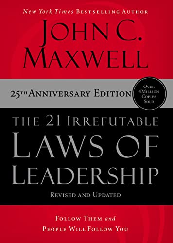 The 21 irrefutable laws of leadership book cover