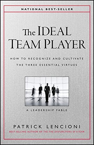 The ideal team player book cover