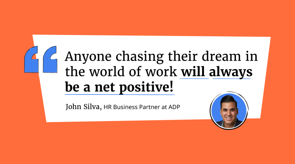 John Silva Interview Quote Graphic