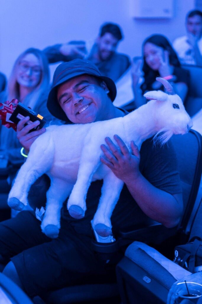image life size toy goat