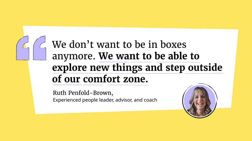 build a better world of work with ruth penfold-brown quote graphic 