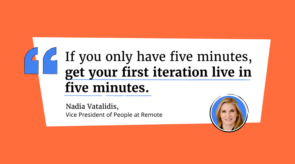 build a better world of work with nadia vatalids quote graphic