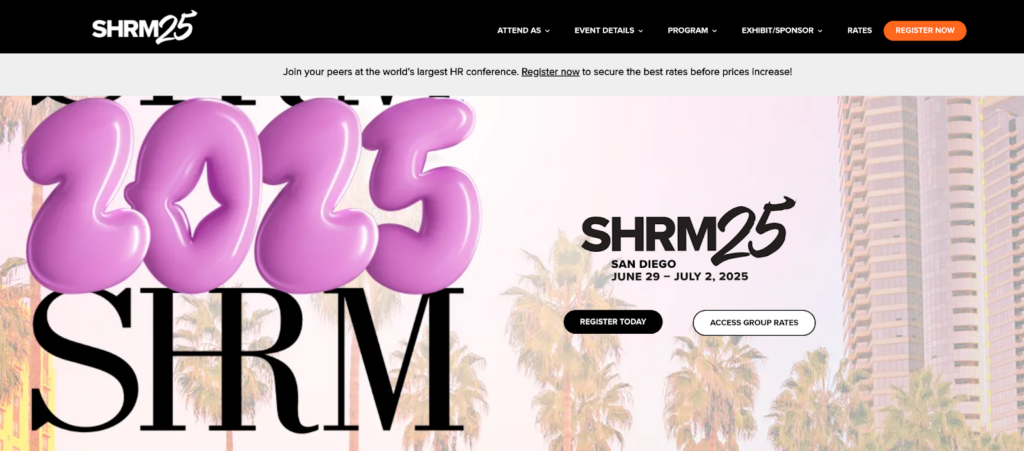 SHRM25 conference