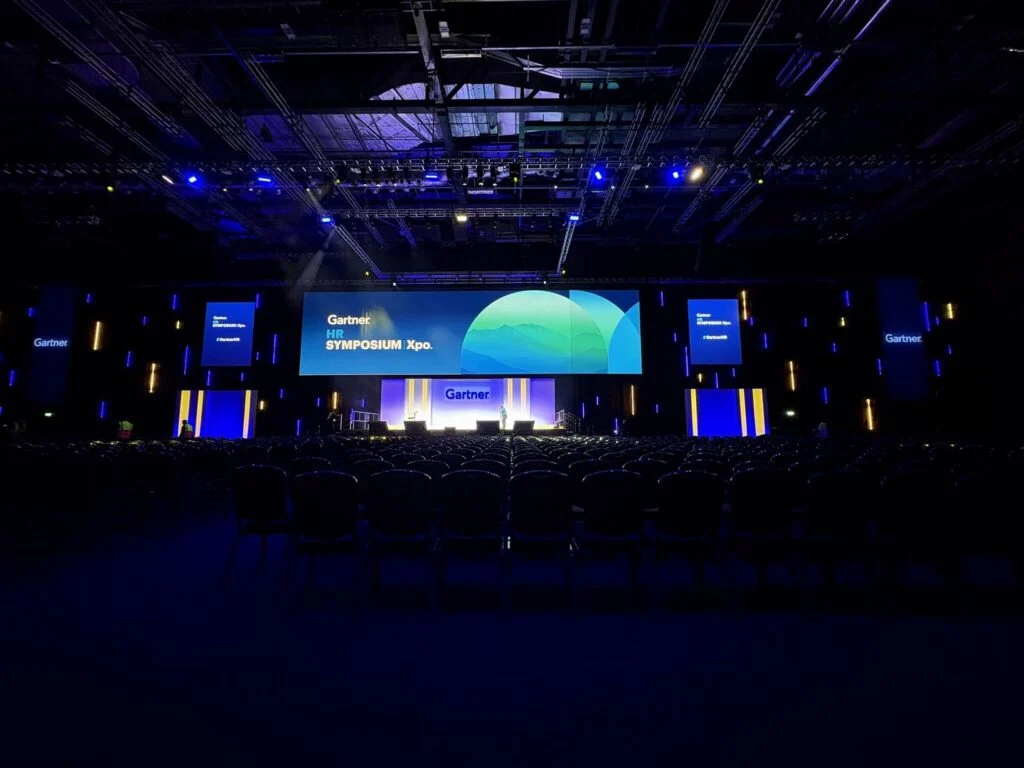 The vibrant stage for the Gartner HR Symposium/Xpo.
