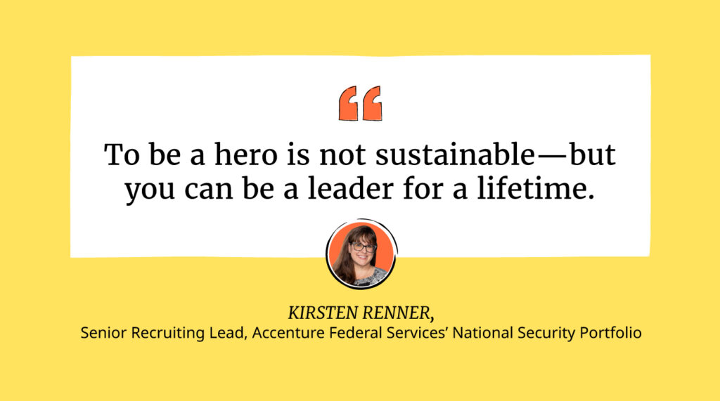 authority magazine with Kirsten Renner quote graphic