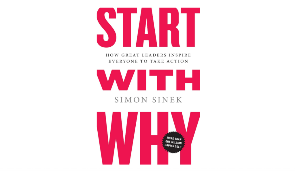 Start with Why: How Great Leaders Inspire Everyone to Take Action book on managing people