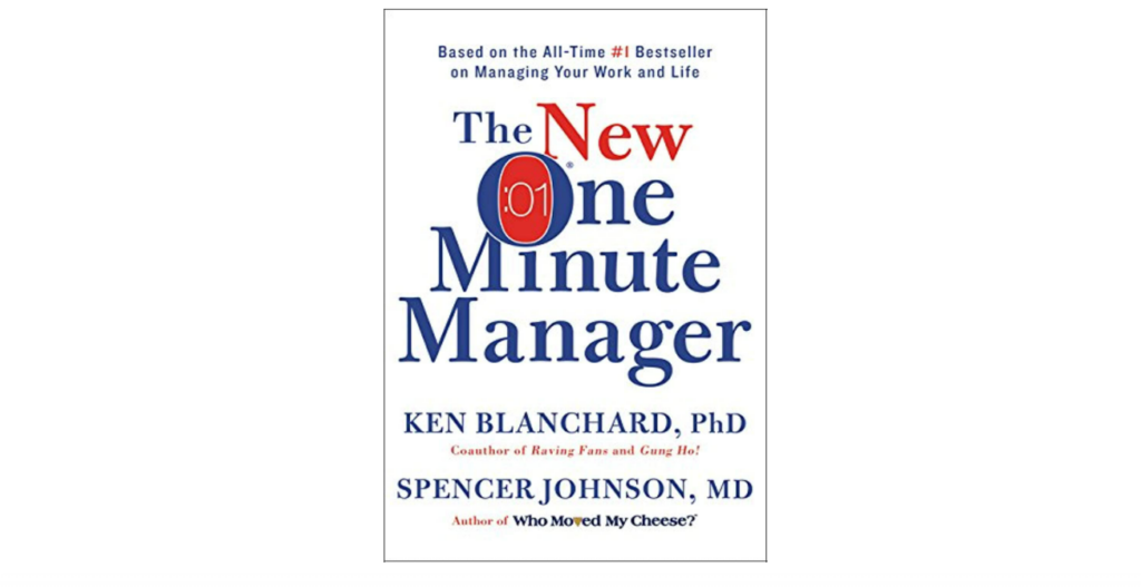 The New One Minute Manager book on managing people