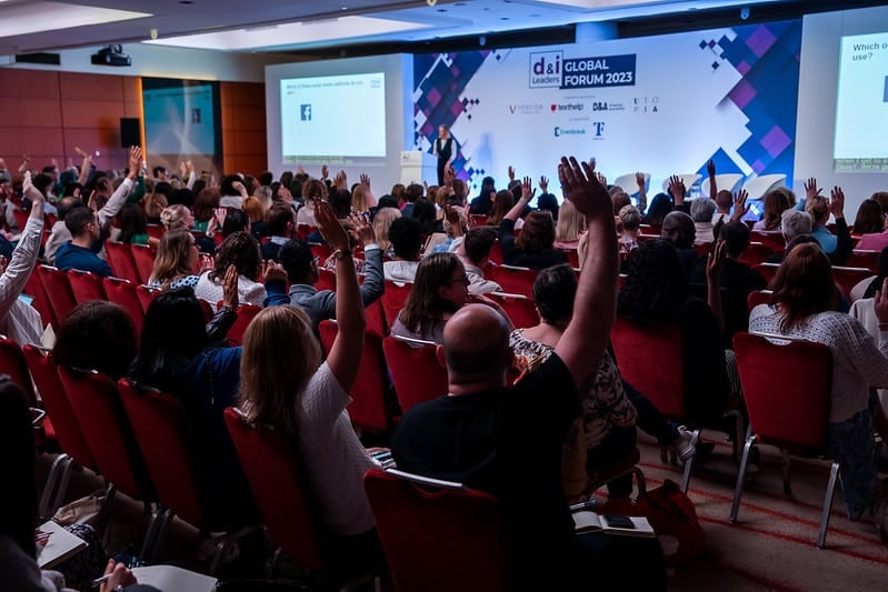 Attendees at D&I Leaders Global Forum dei conferences
