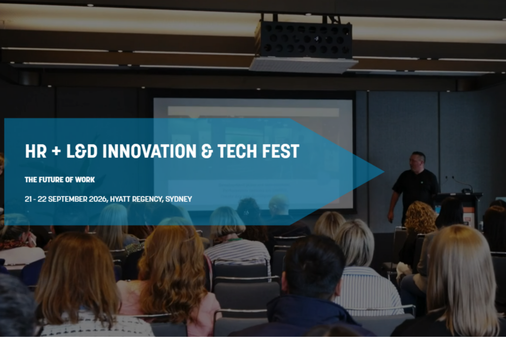 HR + L&D Innovation & Tech Fest website screenshot