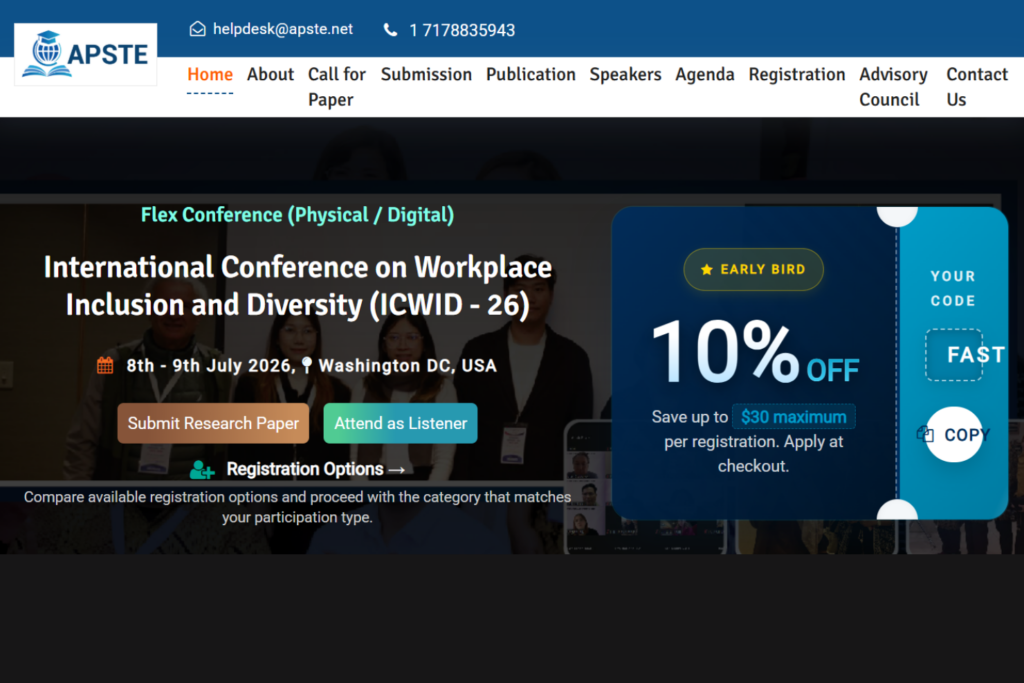 ICWID-2026 website screenshot