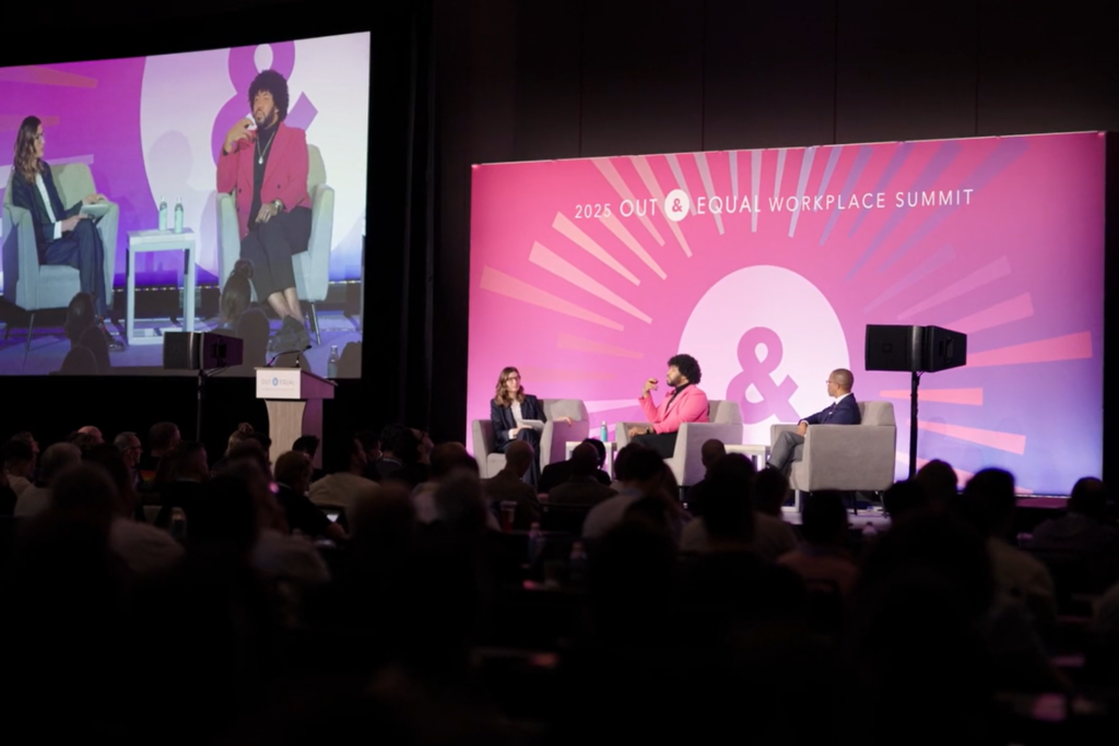 Panel discussion at Out & Equal Workplace Summit