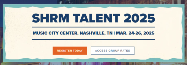 SHRM Talent 2025 conference details