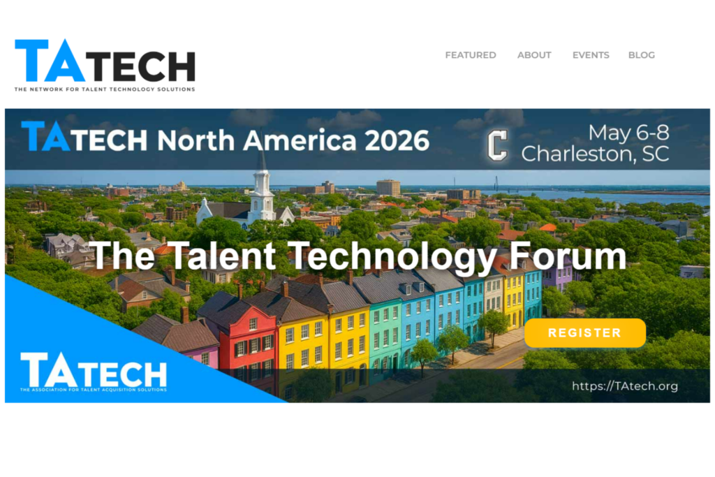 Website page of the 2026 TAtech North America conference
