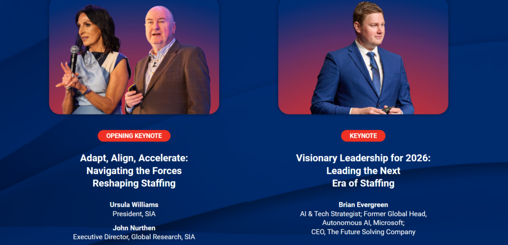 Executive Forum North America roundtable discussion with staffing executives in a private strategy session.