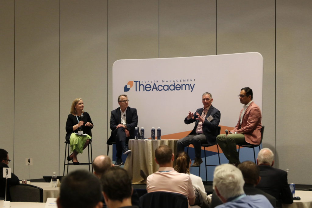 A panel discussion at The Health Management Academy's Chief Human Resource Officer (CHRO) Forum