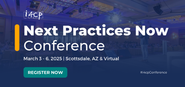 Banner for the i4cp’s Next Practices Now Conference