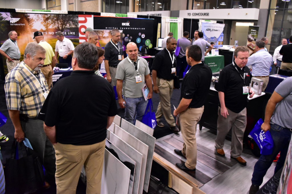 Recruiters networking at the SHRM Talent Conference & Expo