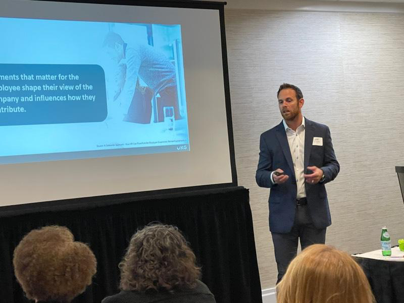 A speaker presentation at the Maryland Statewide Payroll Conference