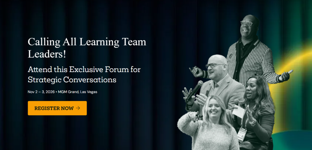 Speakers shown on Learning Leadership Website