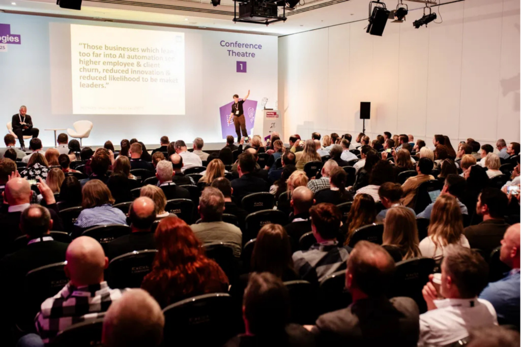 Speaker's presentation at the Learning Technologies Conference 2025